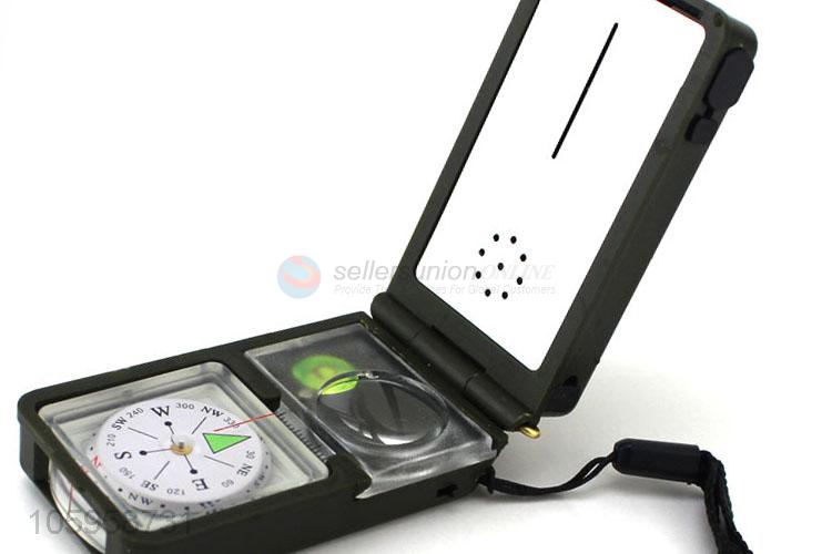 Factory price multi-function pocket camping emergency survival compass tool kits