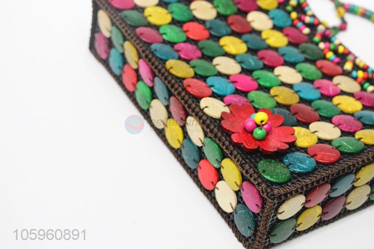 Good Quality Colorful Rectangle Ladies Shoulder Bag