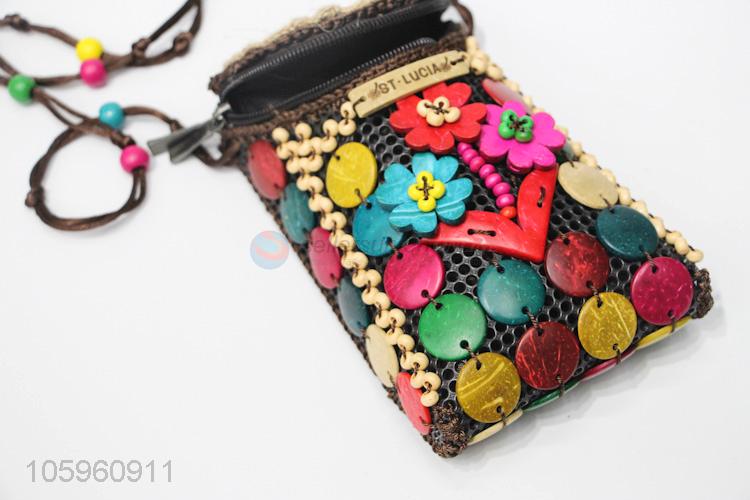 Newest Colorful Coin Purse Cellphone Holder