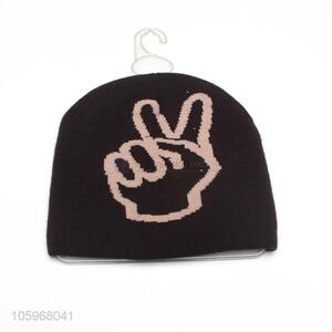 Wholesale knitting beanie hat fashion warm hat