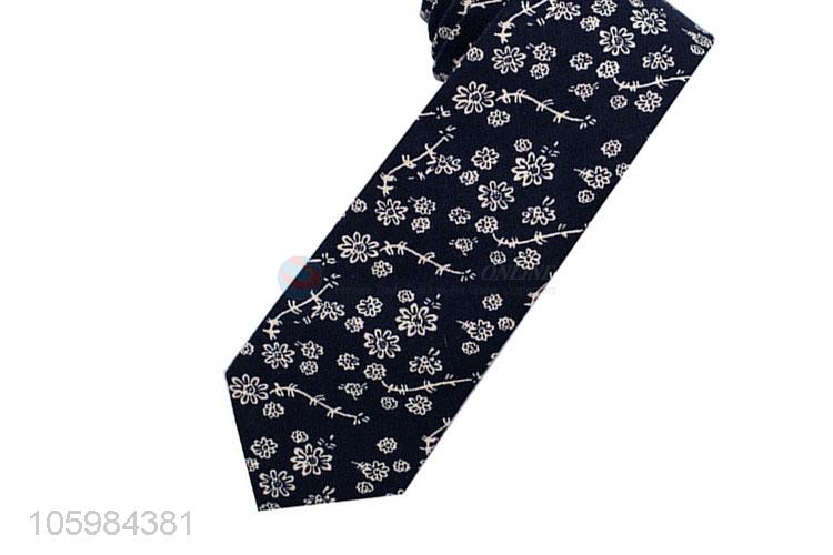 Best sale custom logo 100% cotton men's neckties