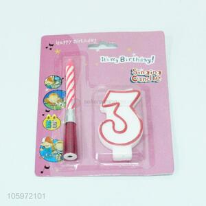 Custom 2 Pieces Birthday Candle Fashion Craft Candle