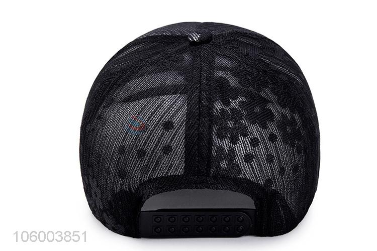 Cheap price women's personality wild cap lace mesh fashion hat