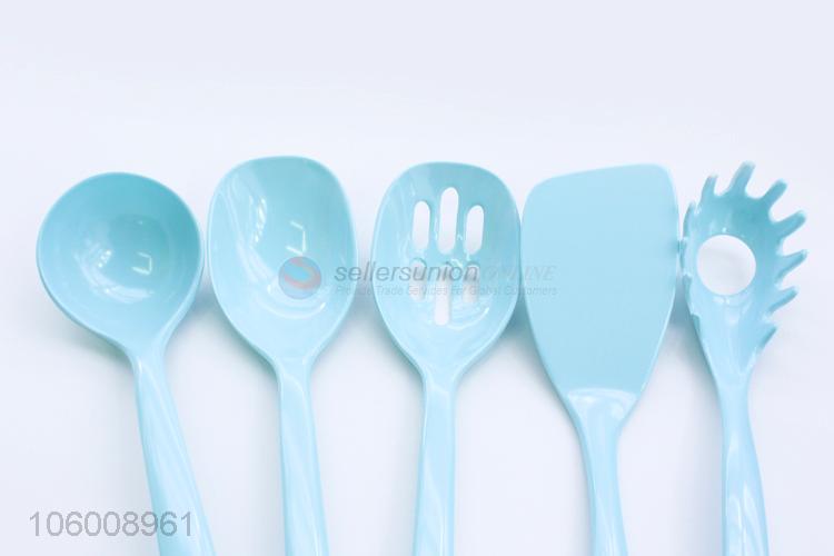 Professional supply sky blue melamine cooking set 6 pieces