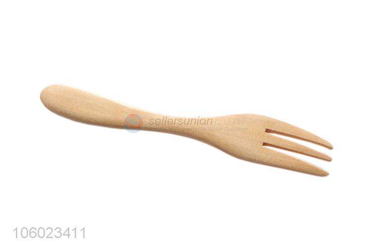 High Quality Non-Toxic Wooden Fork For Children