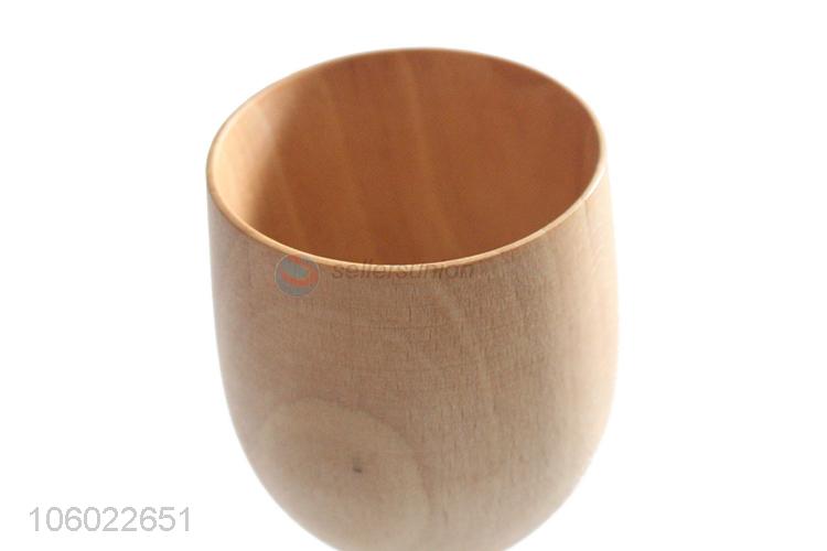 Creative Design Wooden Goblet Best Wine Glass