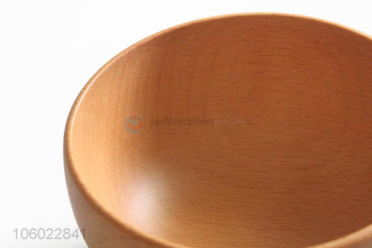 Delicate Design Wooden Bowl Fashion Meal Bowl