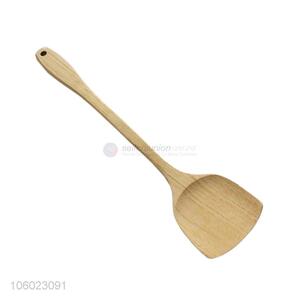 Custom Natural Wooden Pancake Turner Cheap Cooking Shovel