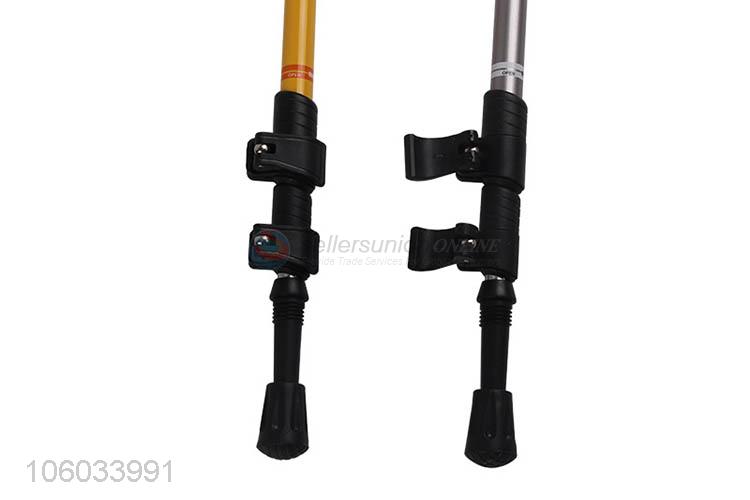 China Factory Retractable Aluminum Hiking Walking Stick