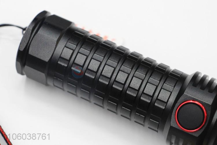 Unique Design Battery Usb Charging Flashlight