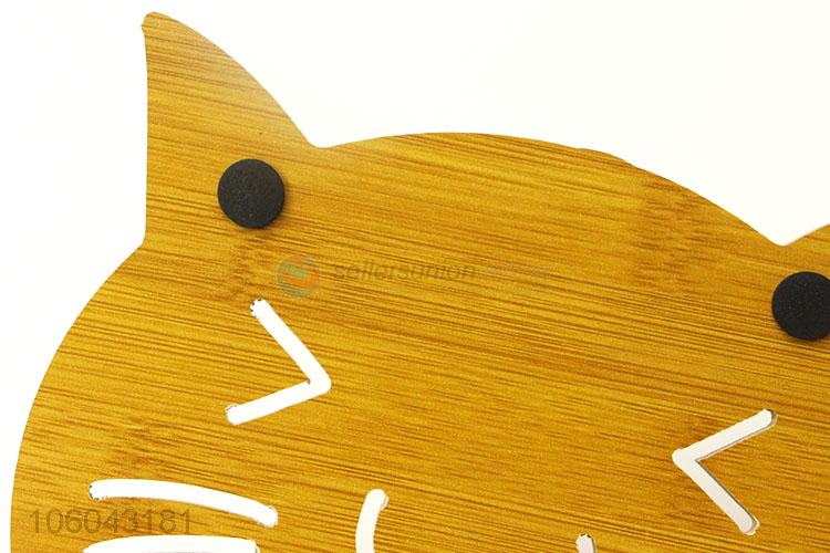 Hot selling cat shape placemat table mat bamboo kitchen tools