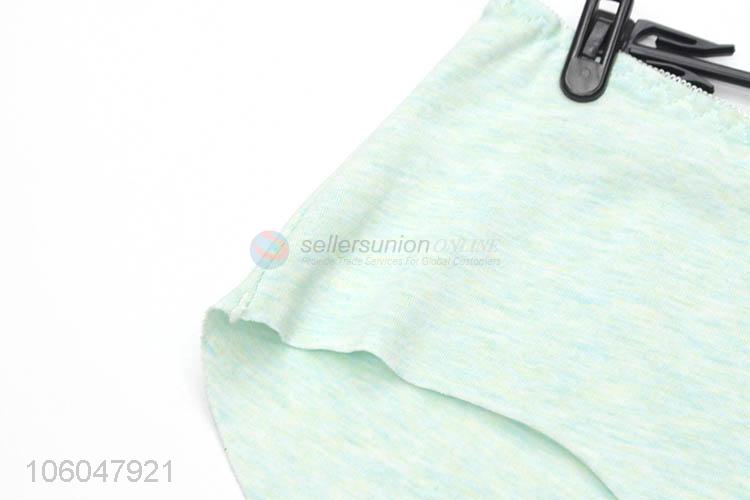 Bottom price ladies high-end summer cotton seamless underpant