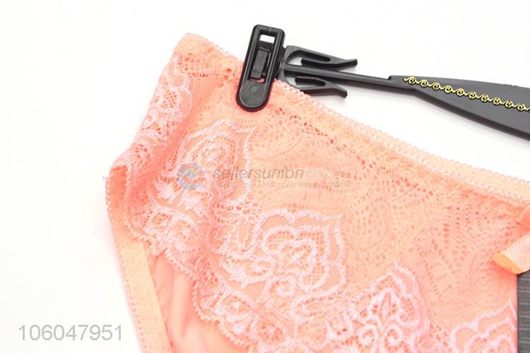 Professional suppliers women fashion comfortable lace panties underpant