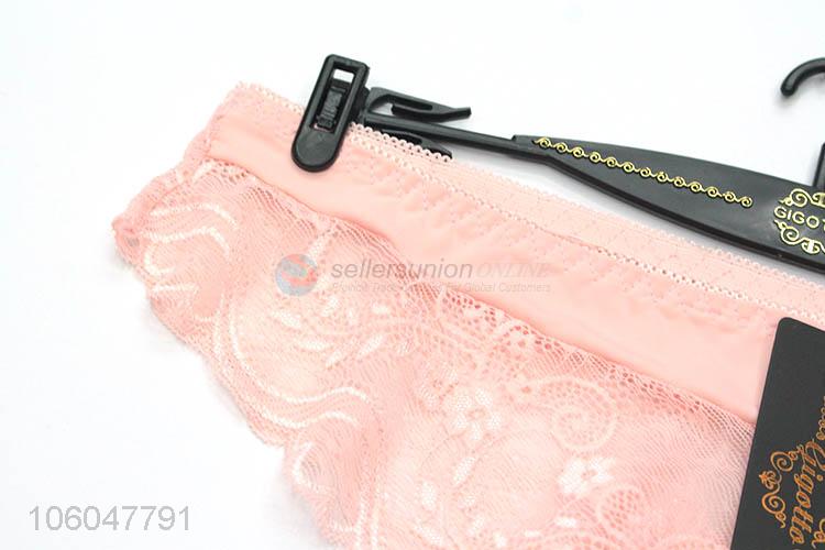 Factory sales women sexy exquisite soft lace underpant panties