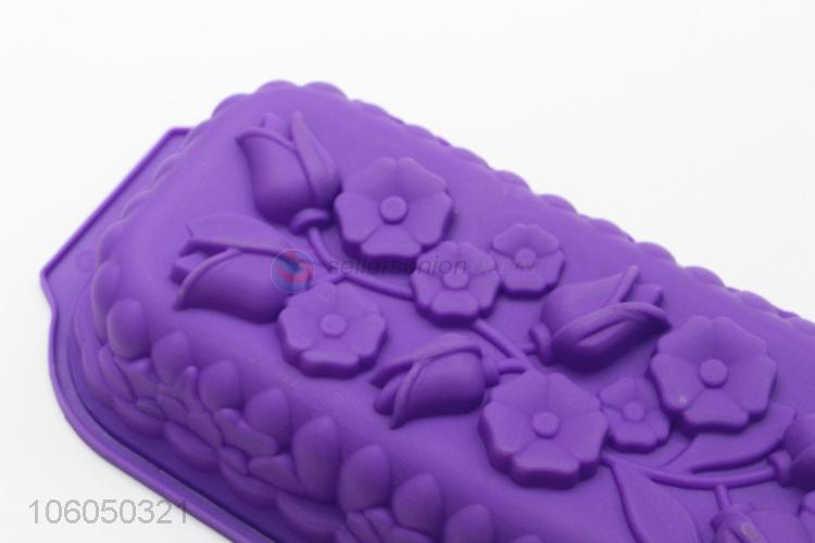 Wholesale price silicone cute rectangle cake mould