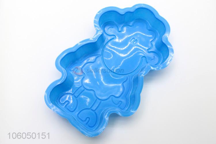 Wholesale price eco-friendly silicone catoon cake mold