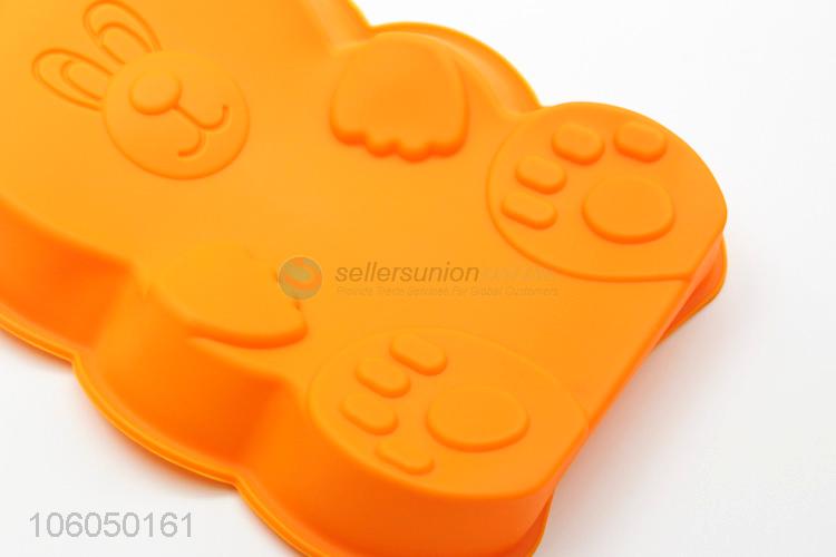 Unique design silicone cute bear shape cake mould