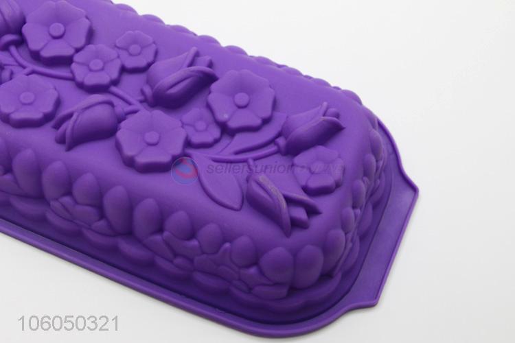 Wholesale price silicone cute rectangle cake mould