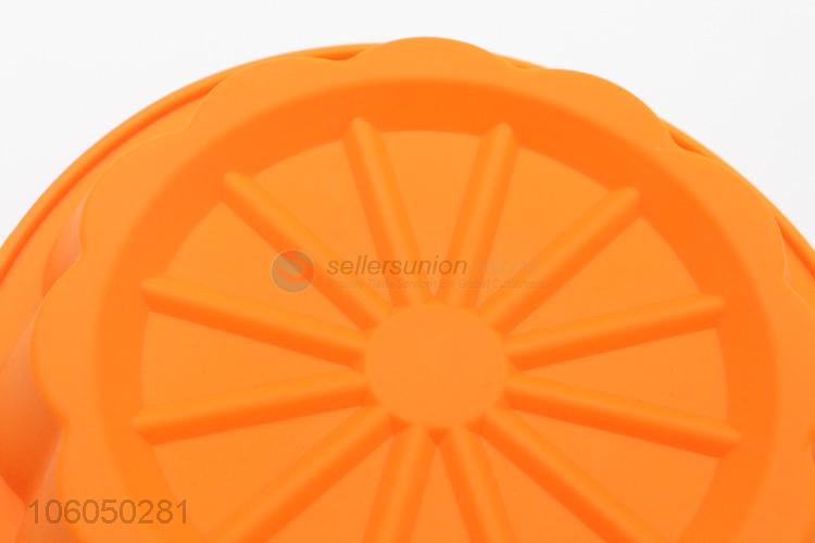 Hot silicone round shape cake mold /silicone single mould