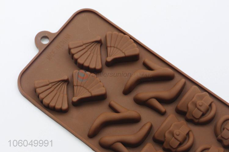 Unique design food grade handmade silicone chocolate mold