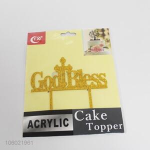 Fashion Decorative Acrylic Cake Topper