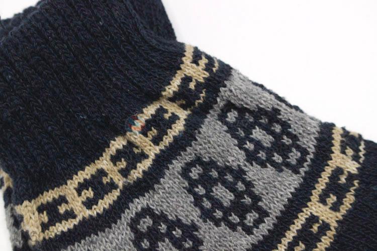 Wholesale men's winter warm knit winter glove