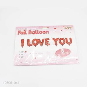 Top Selling I LOVE YOU Party Balloons for Decoration