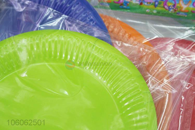 Factory Wholesale Solid Colo Paper Plate Party Supplies