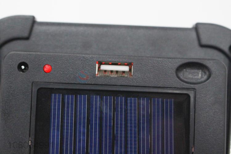 High quality cob solar power led light with usb socket