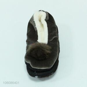 Cheap New Women Cotton Slippers Warm Plush Indoor lady Shoes