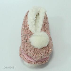 Best Quality Knitted Plush Shoes Floor Shoes