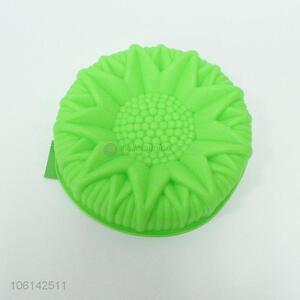 Latest style sunflower shape silicone cake molds