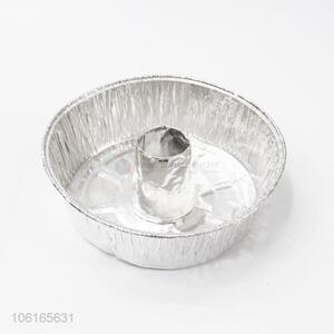 Factory Sales Ovenable Round Aluminum <em>Foil</em> Tray Cake Box