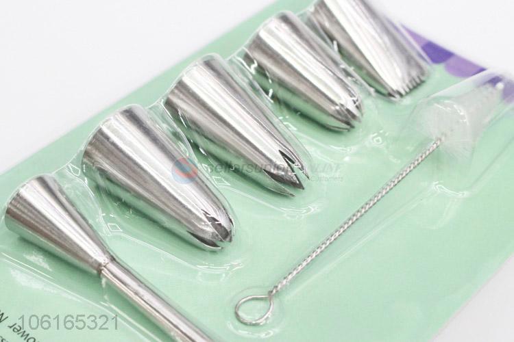 Hot Sale Different Style Stainless Steel Cake Decorating Piping Tips Set Icing Nozzles