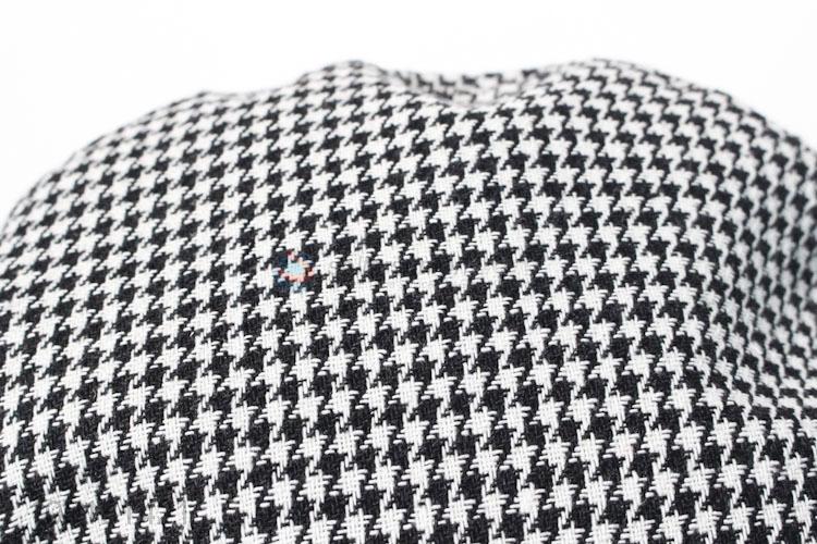 Wholesale Fashion Design Lady Winter Plaid Beret Cap