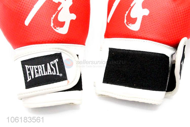 Yiwu factory custom logo pu leather children boxing gloves