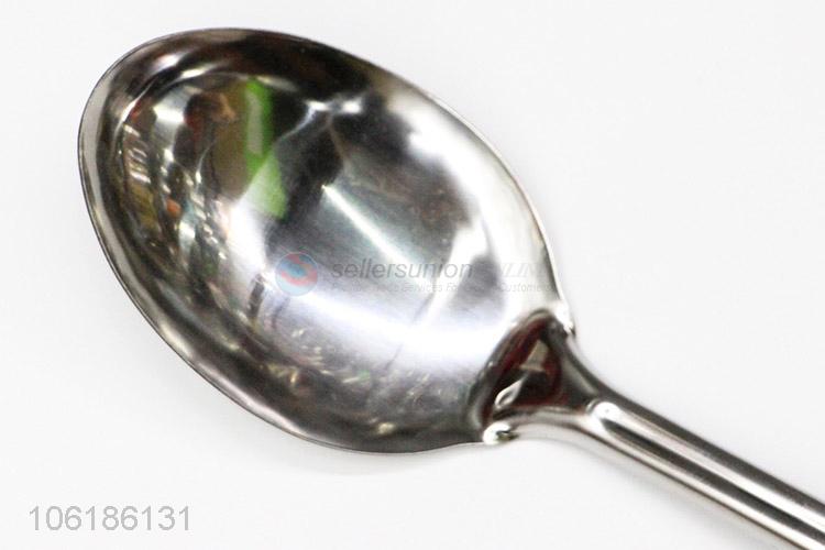 China suppliers kitchen products stainless steel long dinner spoon