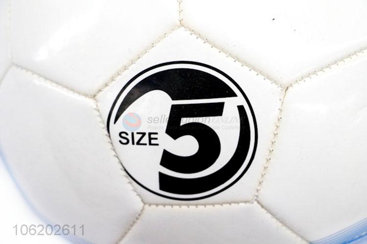 Fashion Rubber Bladder Football Cheap Soccer Ball