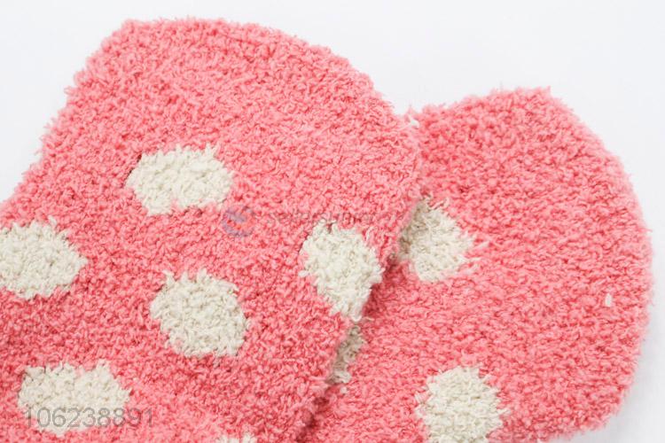 Bottom Price Cartoon Home Women Girls Towel Sock