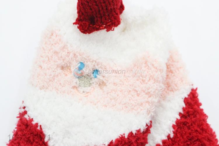 High Sales Children Christmas Bed Floor Socks Fluffy Towel Sock