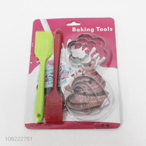 Top selling cookie cutter and silicone spatula baking tools set