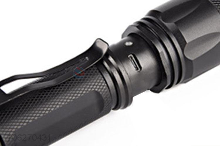 Best quality outdoor bright light aluminum alloy clip flashlight