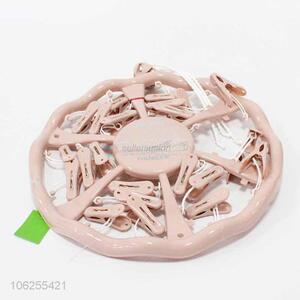 Wholesale Multipurpose Plastic Clothes Hanger With Clips