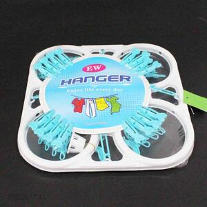 Hot selling plastic clothes drying rack clothes hanger