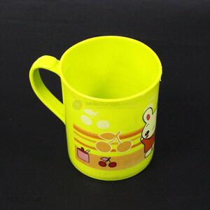 Wholesale cute bunny printed plastic cup for kids