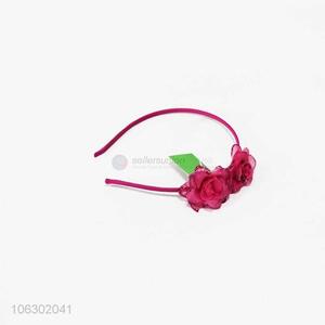 Fashion Hair Clasp Artificial Flower Decorative Hair Band