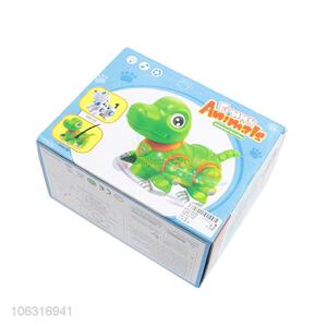 Customized cheap popular electric toy dinosaur for children