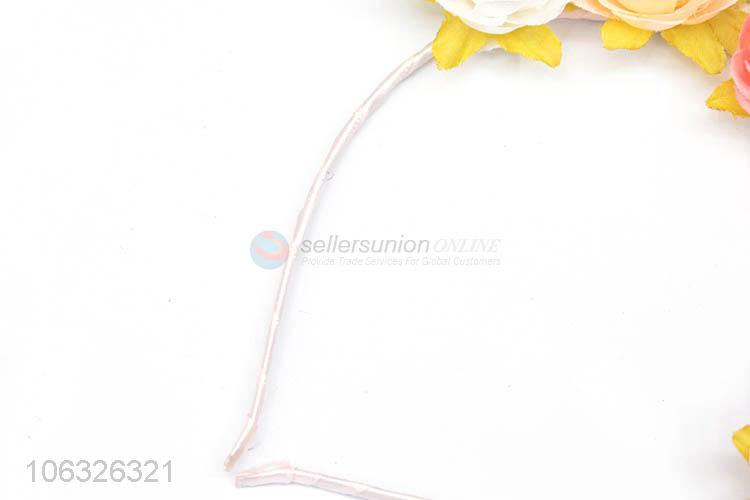 High Quality Cat Ear Popular Hair Clasp With Flowers