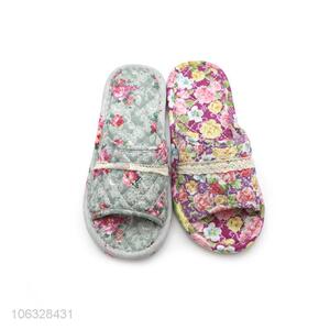 Popular Stylish Open Toe Slippers House Slippers For Women