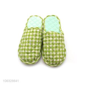 High Quality Comfortable Closed Toe Cotton Home Slippers